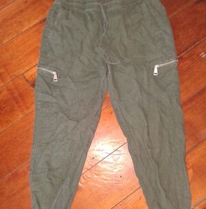 *bogo* Olive Green Ladies Cargo Pants
